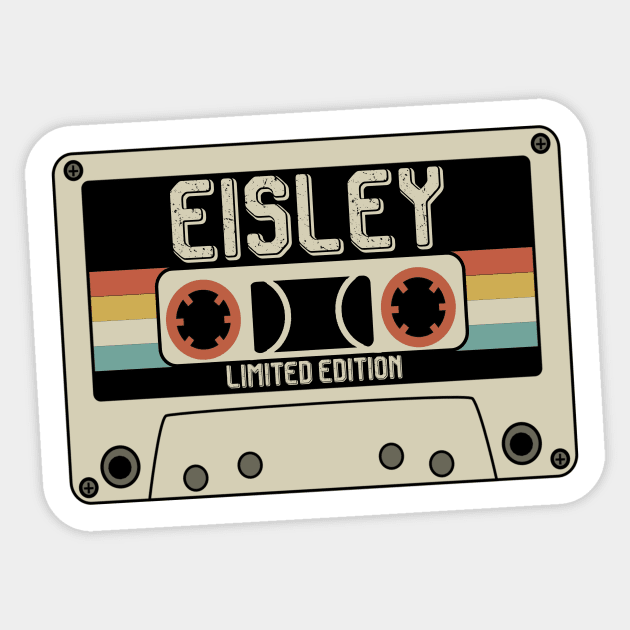 Eisley - Limited Edition - Vintage Style Sticker by Debbie Art